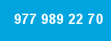 977 989 22 70 977 989 22 70